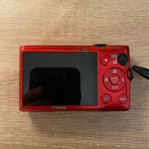Canon Vibrant Red Digital Camera